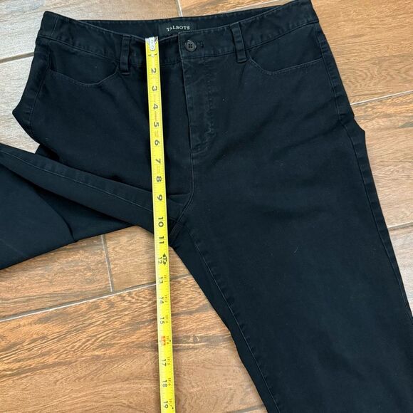 Talbots Stretch Pants Black Pants Size 10 - Picture 5 of 7